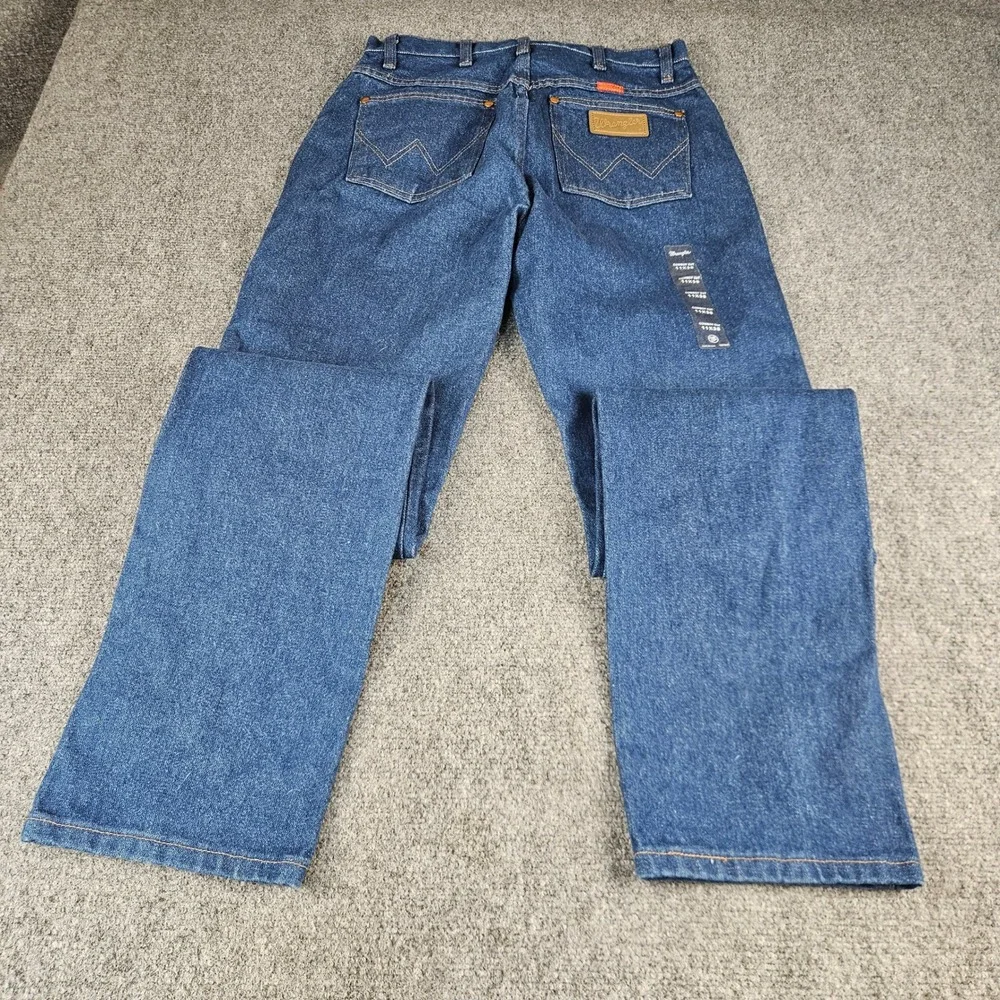 Wrangler Cowboy Cut Slim Fit‎ Jeans Indigo Blue 14MWZG 11x38 NWT
